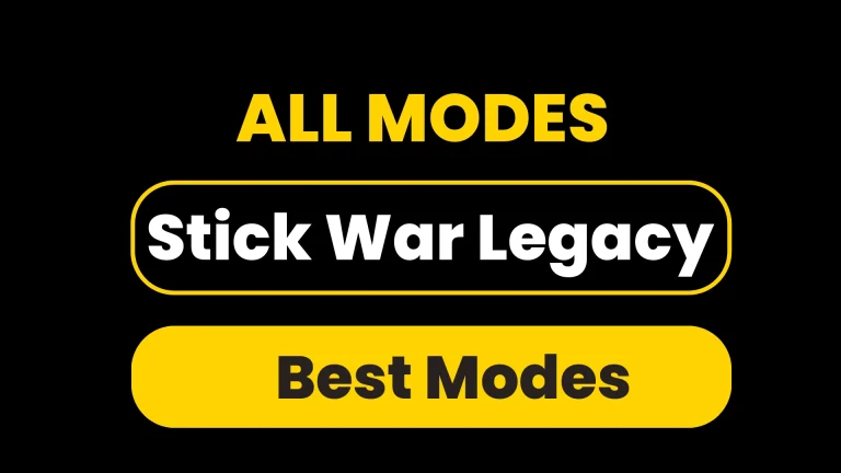Modes in Stick War Legacy